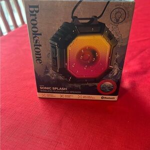 Brookstone Sonic Splash Wireless LED Speaker